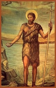 John the Baptist--very intense preacher.